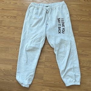 LONELY GHOST- ILYSIB. Size XL. black and grey. Worn twice